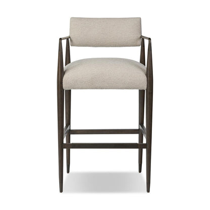 Four Hands - Bolton - Waldon Bar Stool - Charter Oatmeal - 109270-014 veiw 2