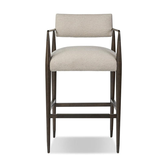Four Hands - Bolton - Waldon Bar Stool - Charter Oatmeal - 109270-014 veiw 2