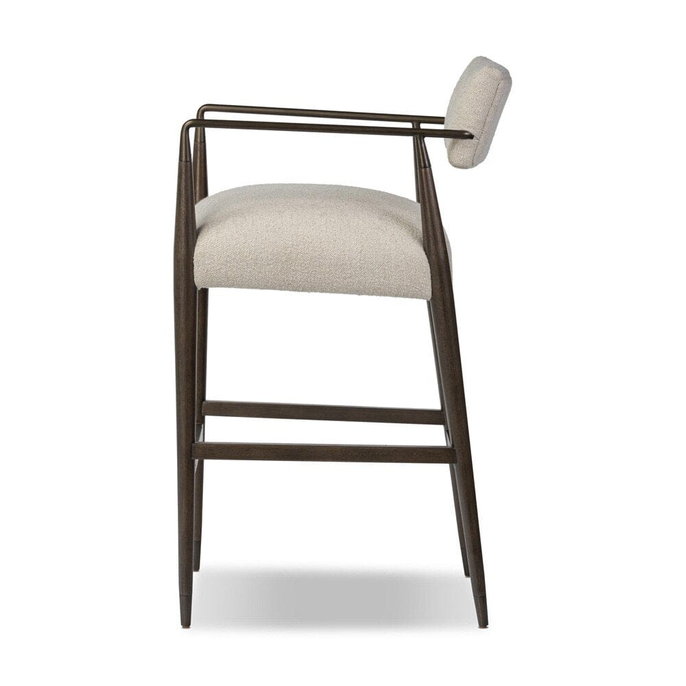 Four Hands - Bolton - Waldon Bar Stool - Charter Oatmeal - 109270-014 veiw 3