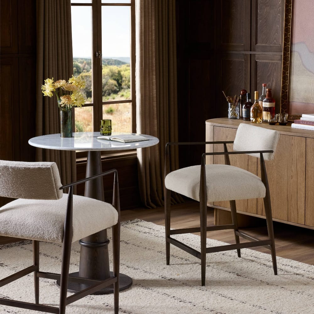 Four Hands - Bolton - Waldon Counter Stool - Charter Oatmeal - 109270-015 veiw 6