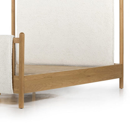 Four Hands - Bowen Bed - Sheepskin Natural - 226071-007 view 5