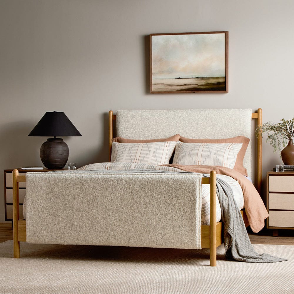 Four Hands - Bowen Bed - Sheepskin Natural - 226071-007 view 12