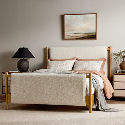 Four Hands - Bowen Bed - Sheepskin Natural - 226071-007 view 12