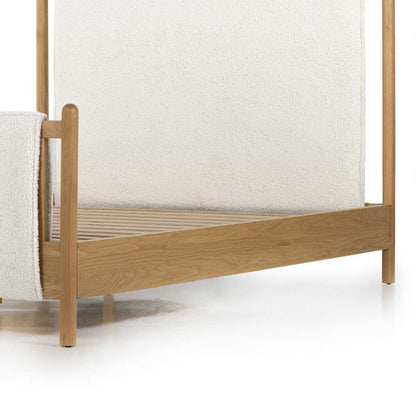 Four Hands - Bowen Bed - Sheepskin Natural - Queen - 226071-002 veiw 3