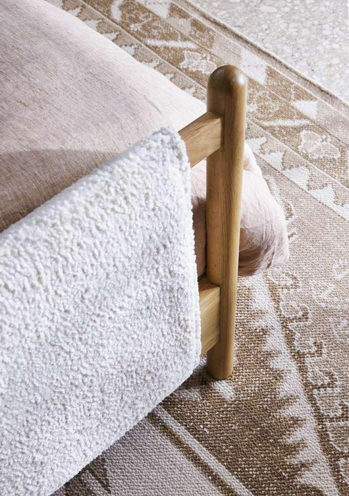 Four Hands - Bowen King Bed - Sheepskin Natural - 226071-006 veiw 10