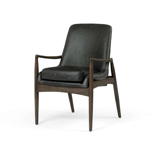 Four Hands - Braden Dining Arm Chair - Durango Smoke - 100075-005 veiw 1