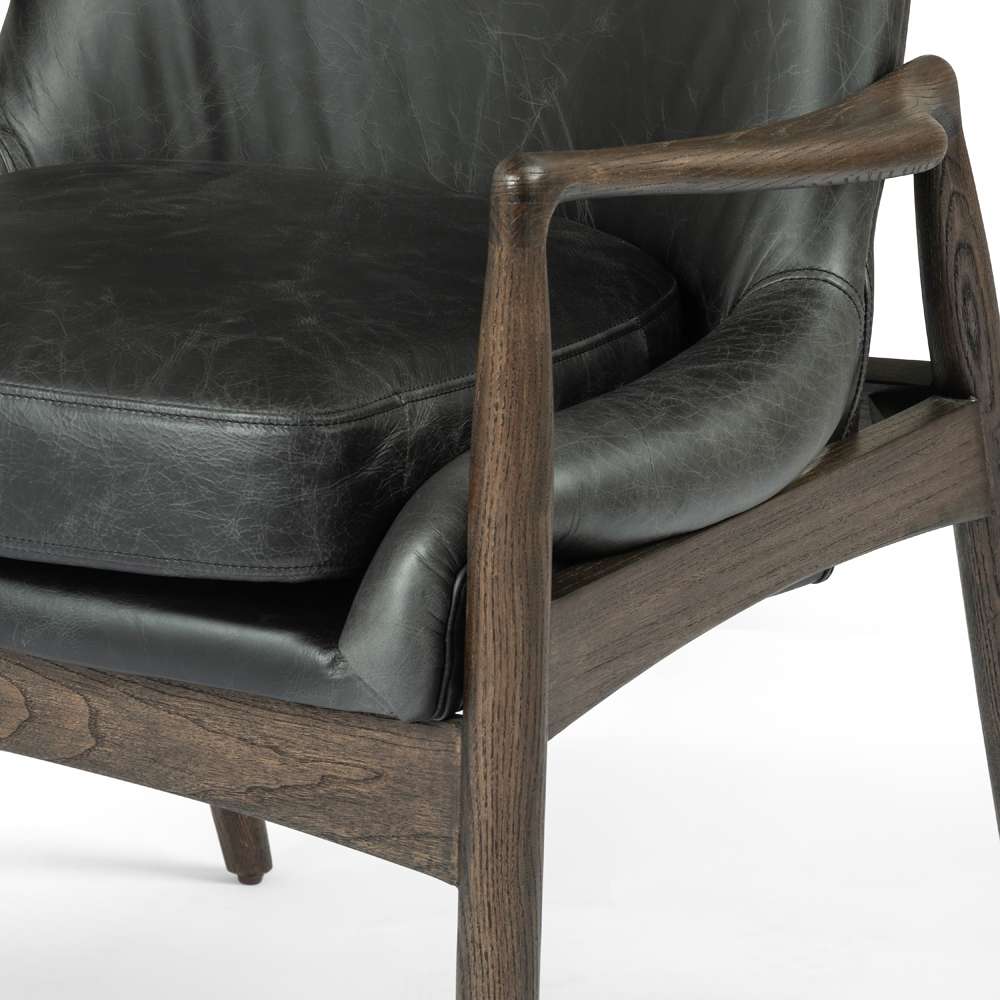 Four Hands - Braden Dining Arm Chair - Durango Smoke - 100075-005 veiw 5