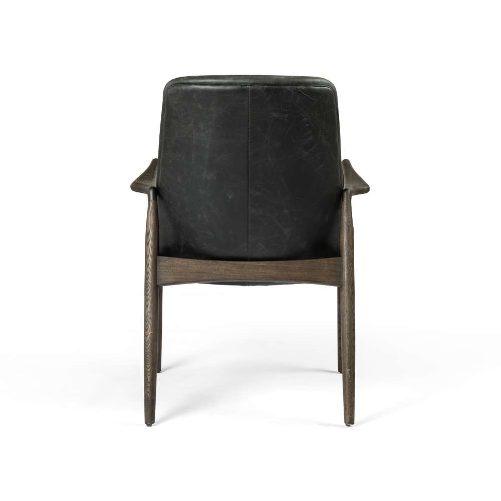 Four Hands - Braden Dining Arm Chair - Durango Smoke - 100075-005 veiw 6