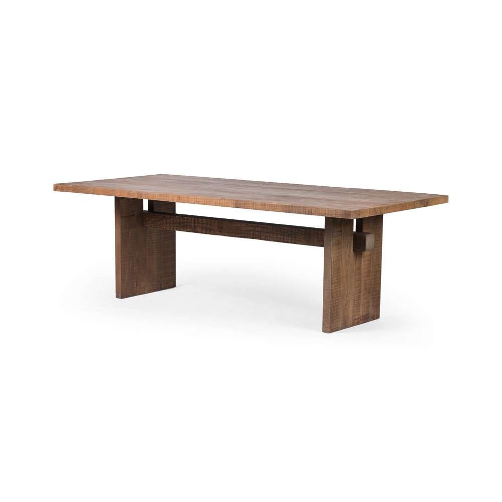 Four Hands - Brandy Dining Table - Rustic Weathered Elm - 236070-001 veiw 1