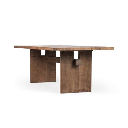 Four Hands - Brandy Dining Table - Rustic Weathered Elm - 236070-001 veiw 2