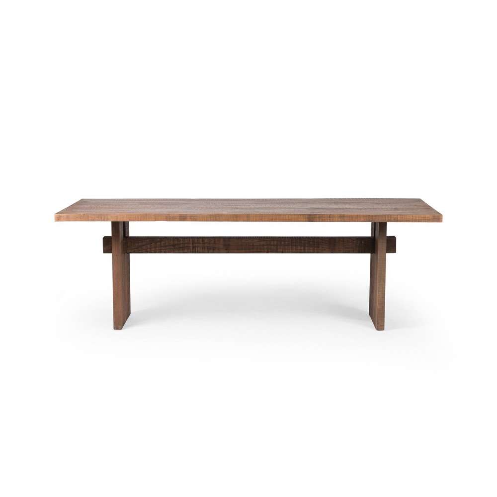 Four Hands - Brandy Dining Table - Rustic Weathered Elm - 236070-001 veiw 3