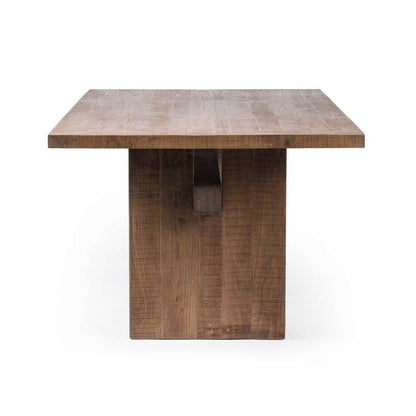 Four Hands - Brandy Dining Table - Rustic Weathered Elm - 236070-001 veiw 6