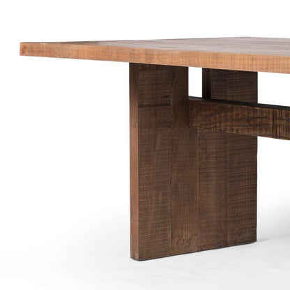 Four Hands - Brandy Dining Table - Rustic Weathered Elm - 236070-001 veiw 10