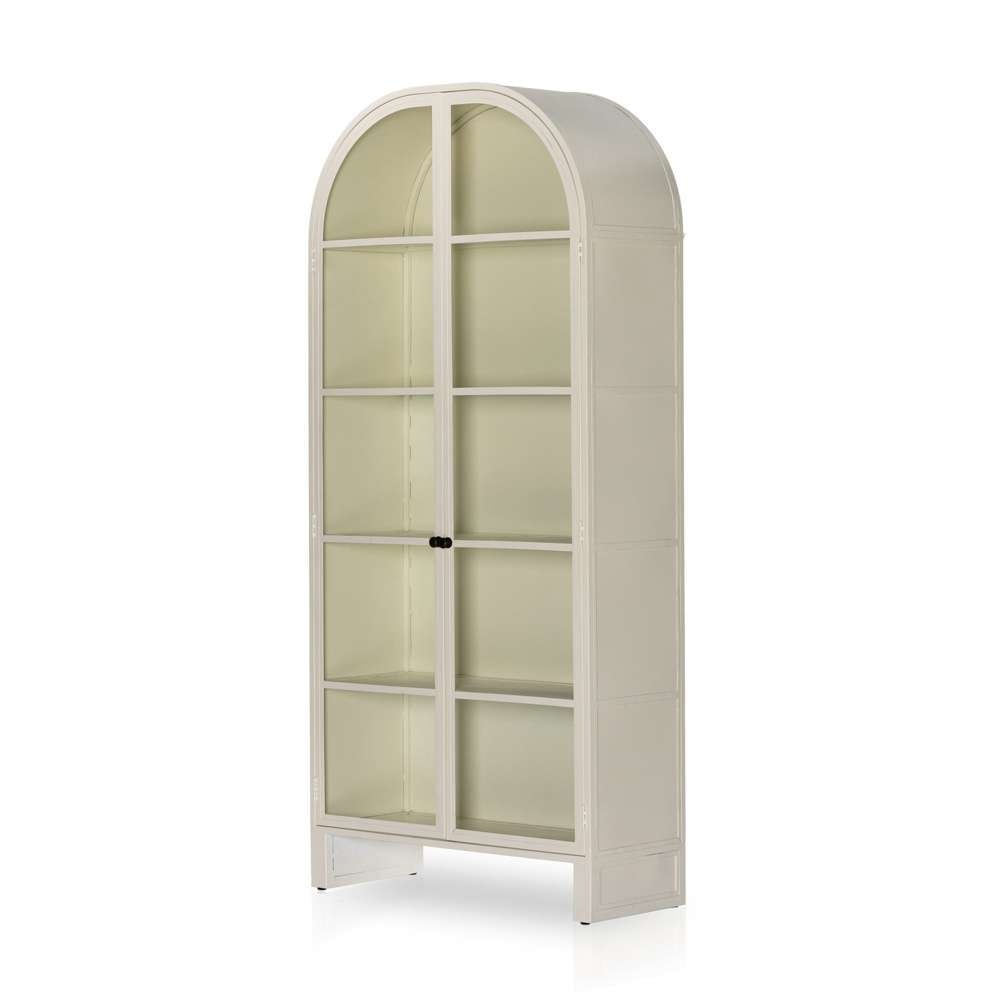 Four Hands - Breya Cabinet - Cream Powder Coat - 226709-002 veiw 1