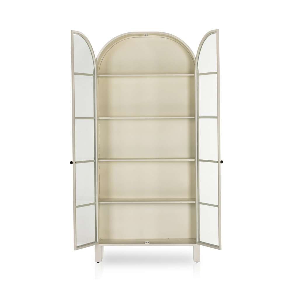 Four Hands - Breya Cabinet - Cream Powder Coat - 226709-002 veiw 6