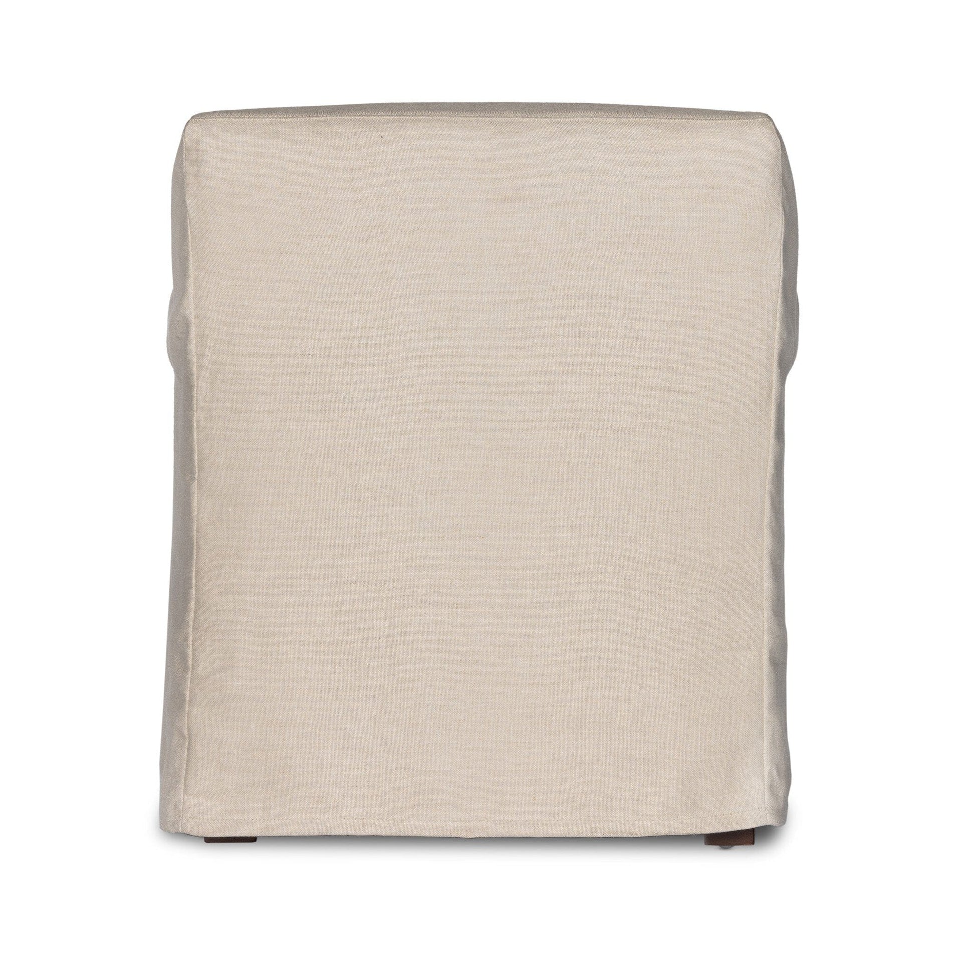 Four Hands - Bridges Slipcover Dining Armchair - Brussels Natural - 232437-001 view 6