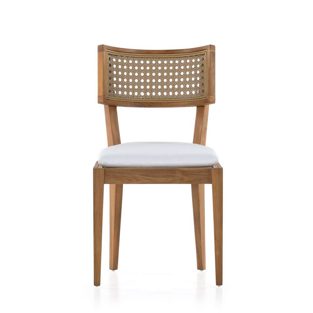 Four Hands - Britt Outdoor Dining Chair - Stinson White - 230309-001 veiw 2