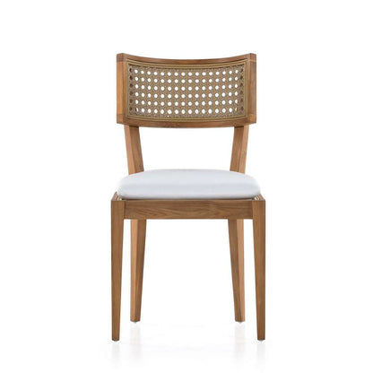 Four Hands - Britt Outdoor Dining Chair - Stinson White - 230309-001 veiw 2