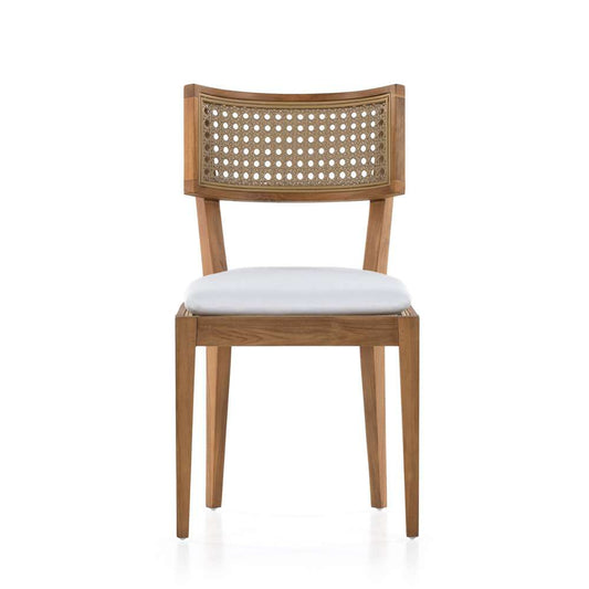 Four Hands - Britt Outdoor Dining Chair - Stinson White - 230309-001 veiw 2