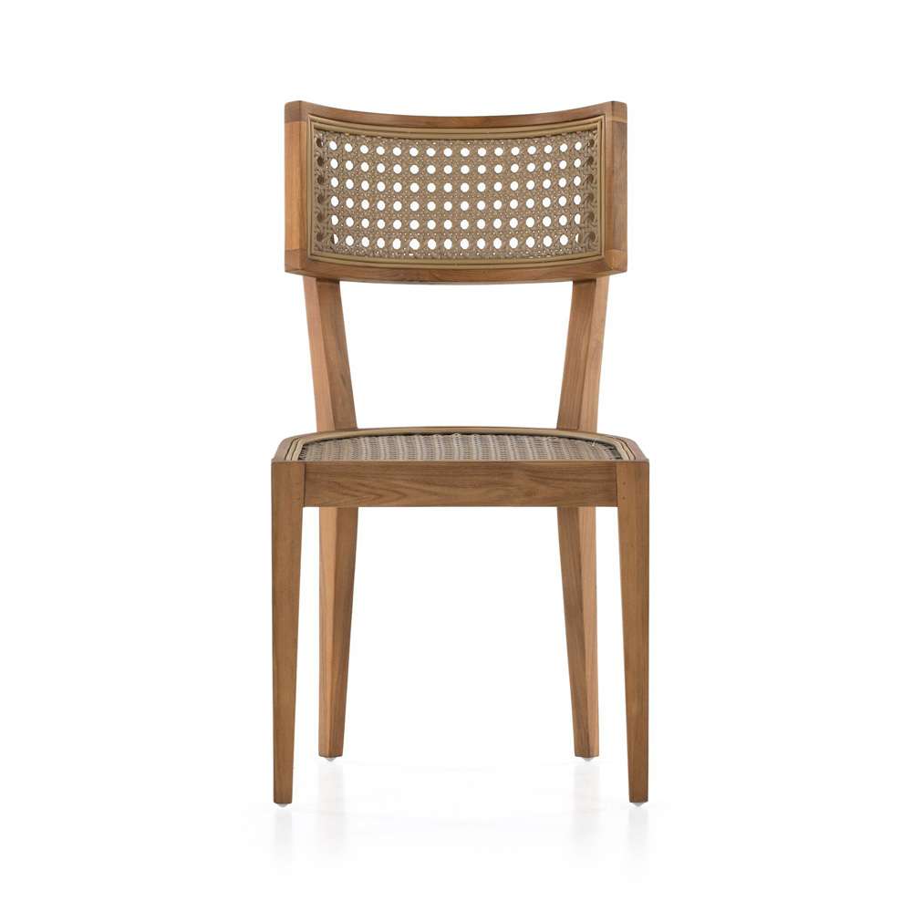 Four Hands - Britt Outdoor Dining Chair - Stinson White - 230309-001 veiw 3