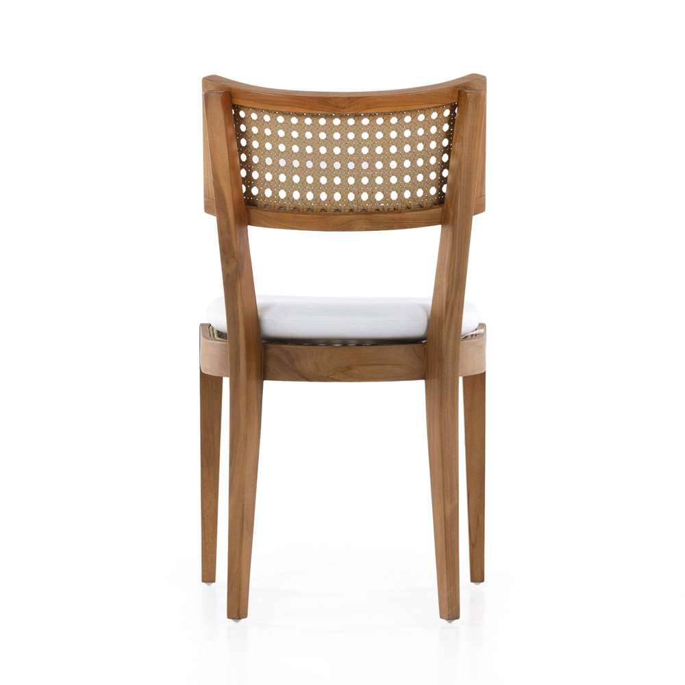 Four Hands - Britt Outdoor Dining Chair - Stinson White - 230309-001 veiw 4