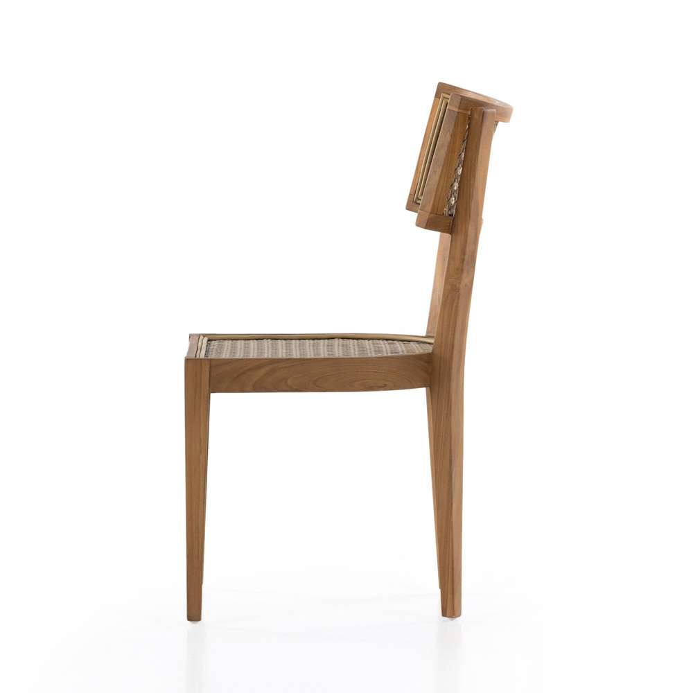 Four Hands - Britt Outdoor Dining Chair - Stinson White - 230309-001 veiw 7