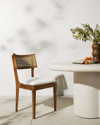 Four Hands - Britt Outdoor Dining Chair - Stinson White - 230309-001 veiw 8