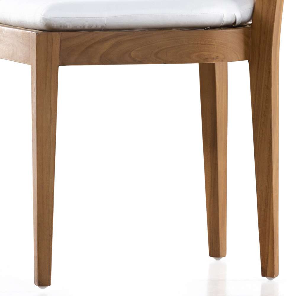 Four Hands - Britt Outdoor Dining Chair - Stinson White - 230309-001 veiw 9