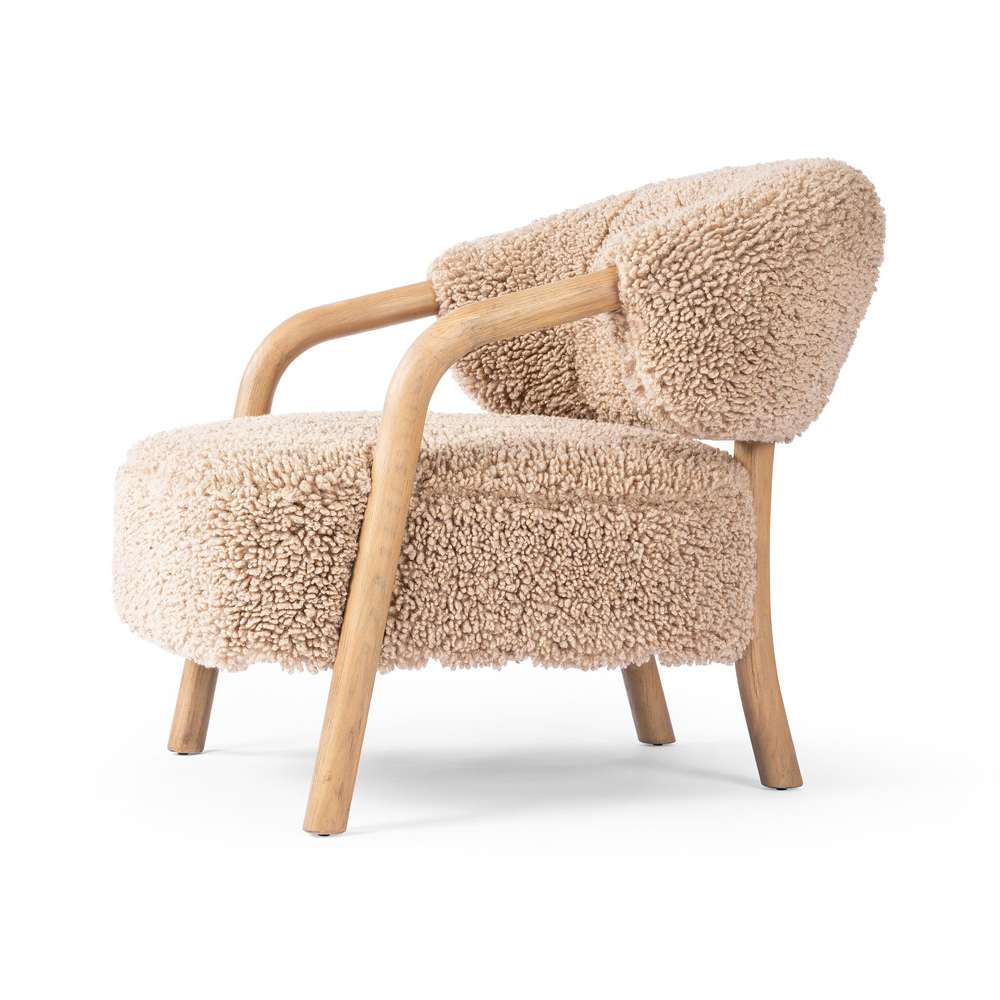 Four Hands - Brodie Chair - Andes Toast - 235235-003 veiw 5