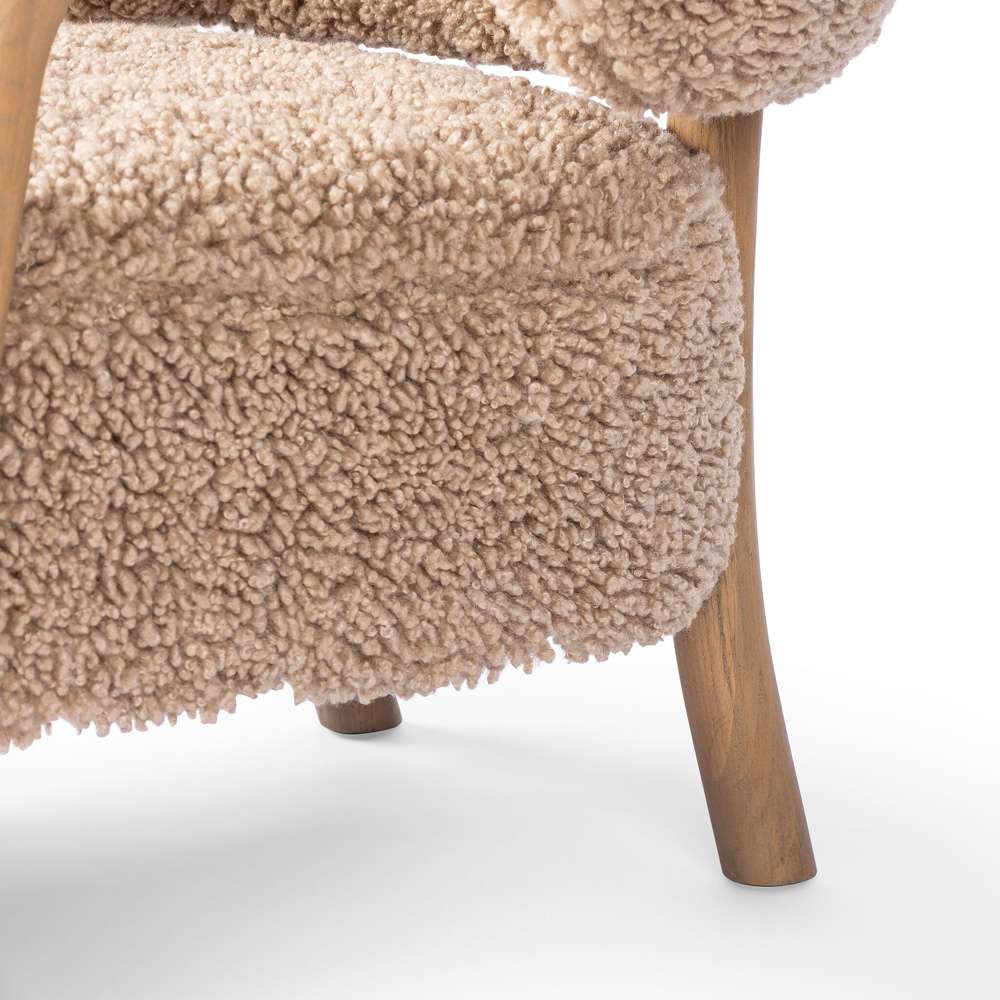 Four Hands - Brodie Chair - Andes Toast - 235235-003 veiw 7