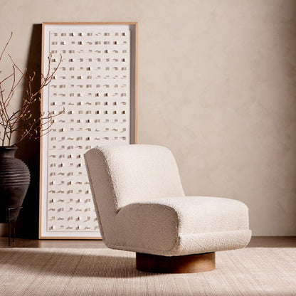 Four Hands - Bronwyn Swivel Chair - Knoll Natural - 225264-002 view 9