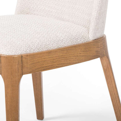 Four Hands - Bryce Armless Dining Chair - Gibson Wheat - 224383-002 veiw 4
