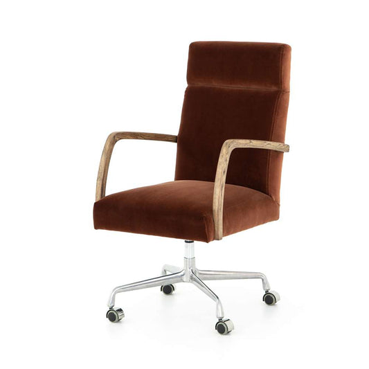 Four Hands - Bryson Desk Chair - Surrey Auburn - 105577-009 veiw 1