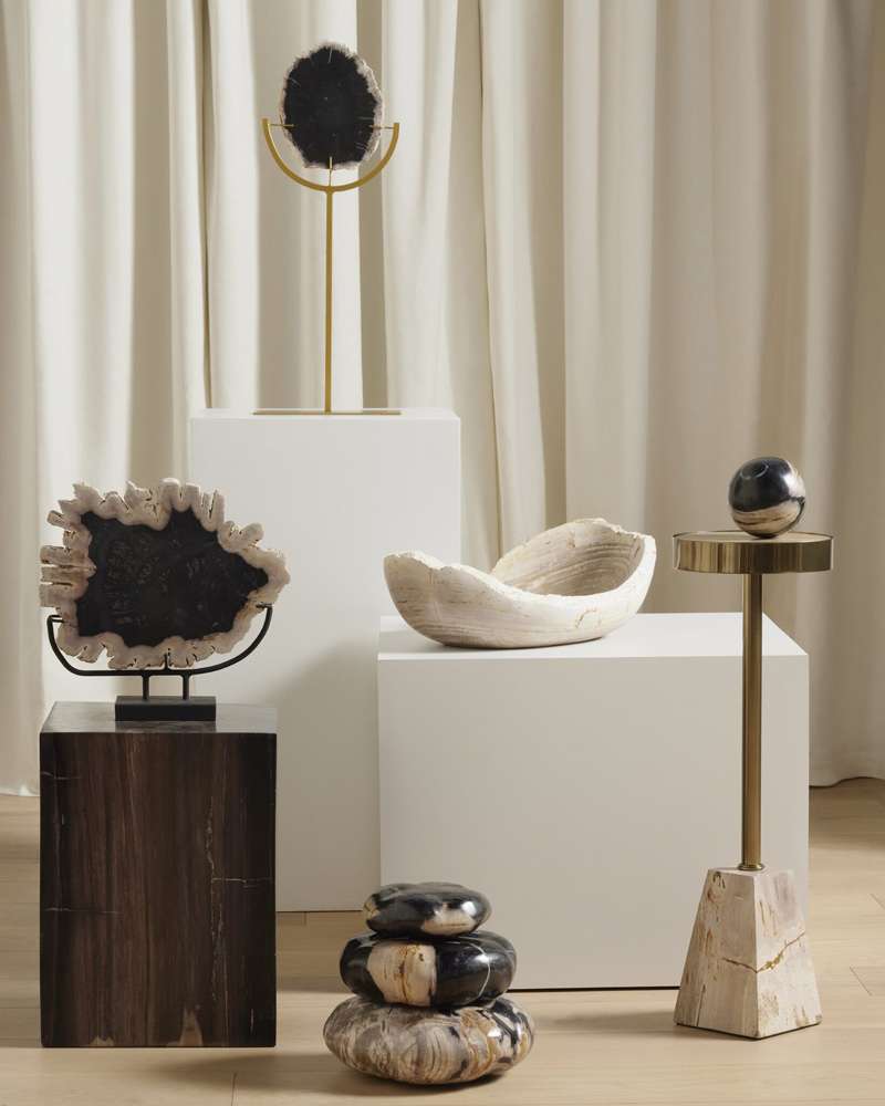 Four Hands - Buck End Table - Dark Petrified Wood - 227730-001 veiw 6