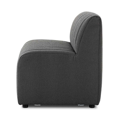Four Hands - Build Your Own Augustine Dining Banquette - FIQA Boucle Charcoal - 224326-004 veiw 4