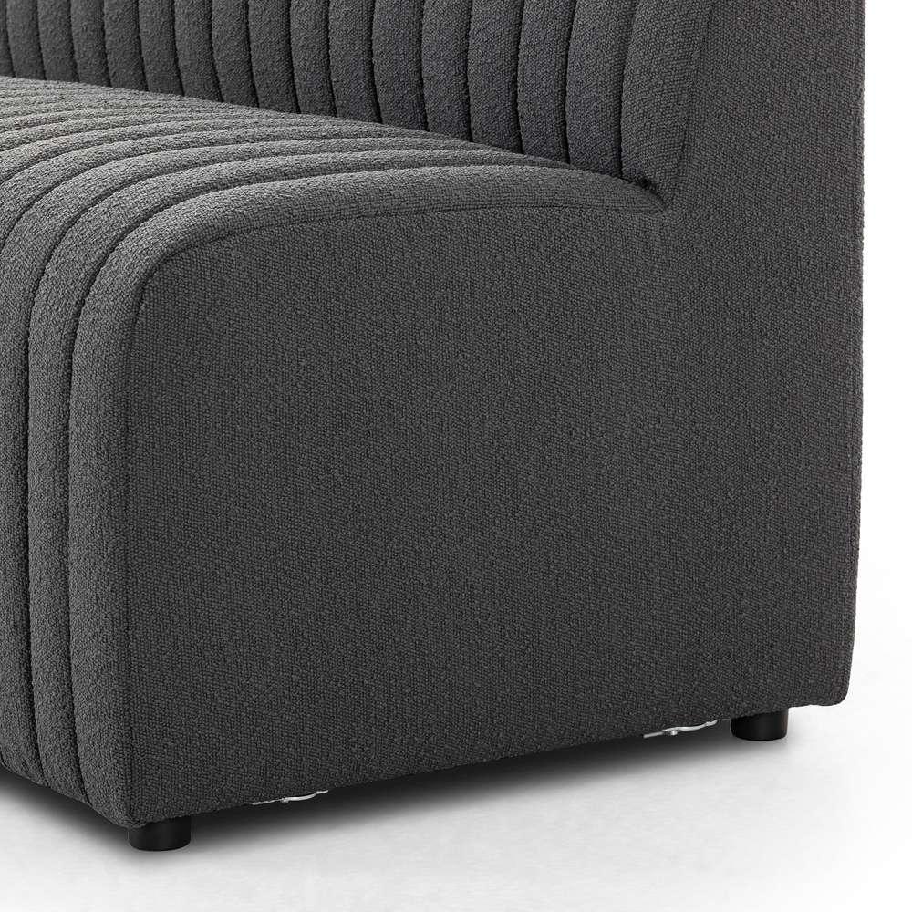Four Hands - Build Your Own Augustine Dining Banquette - FIQA Boucle Charcoal - 224326-004 veiw 7