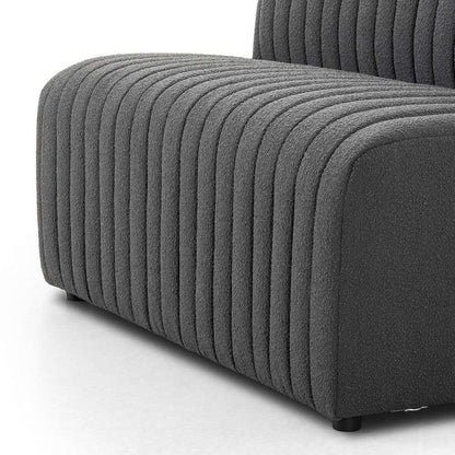 Four Hands - Build Your Own Augustine Dining Banquette - FIQA Boucle Charcoal - 224326-004 veiw 8