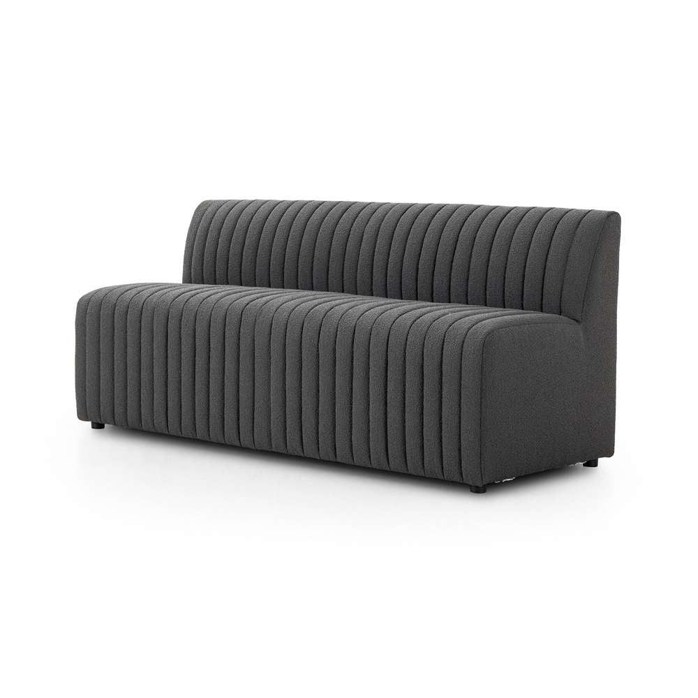 Four Hands - Build Your Own Augustine Dining Banquette - FIQA Boucle Charcoal - 228674-003 veiw 1