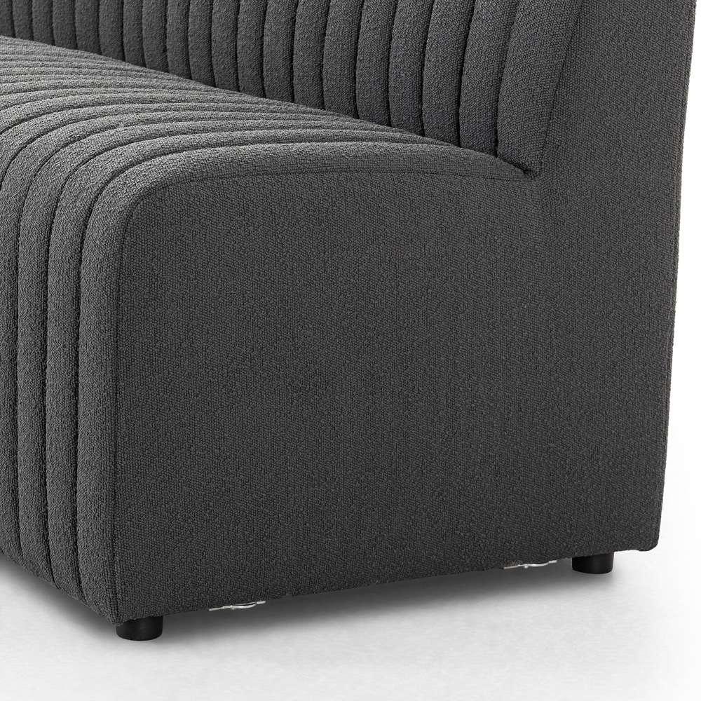 Four Hands - Build Your Own Augustine Dining Banquette - FIQA Boucle Charcoal - 228674-003 veiw 7