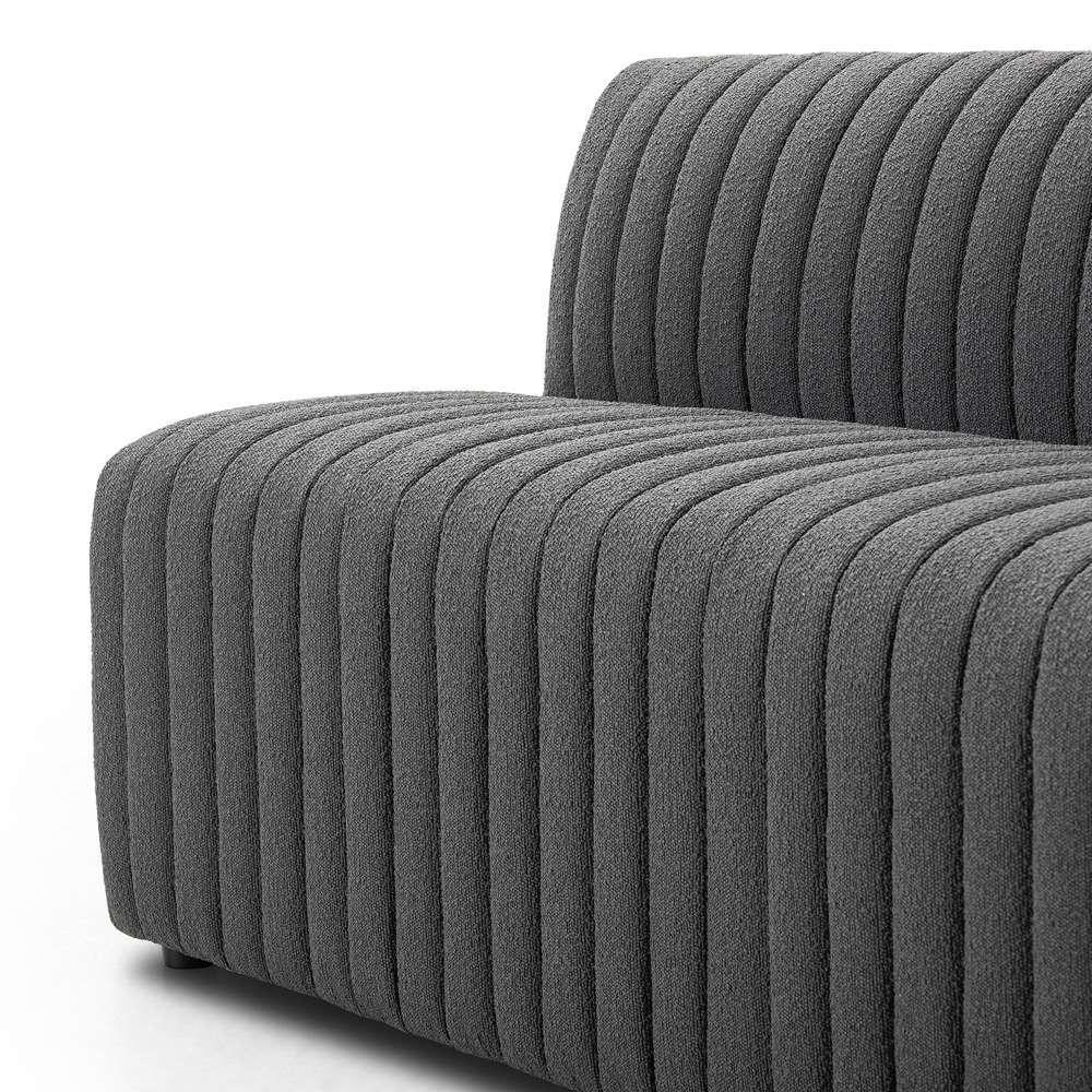 Four Hands - Build Your Own Augustine Dining Banquette - FIQA Boucle Charcoal - 228674-003 veiw 8