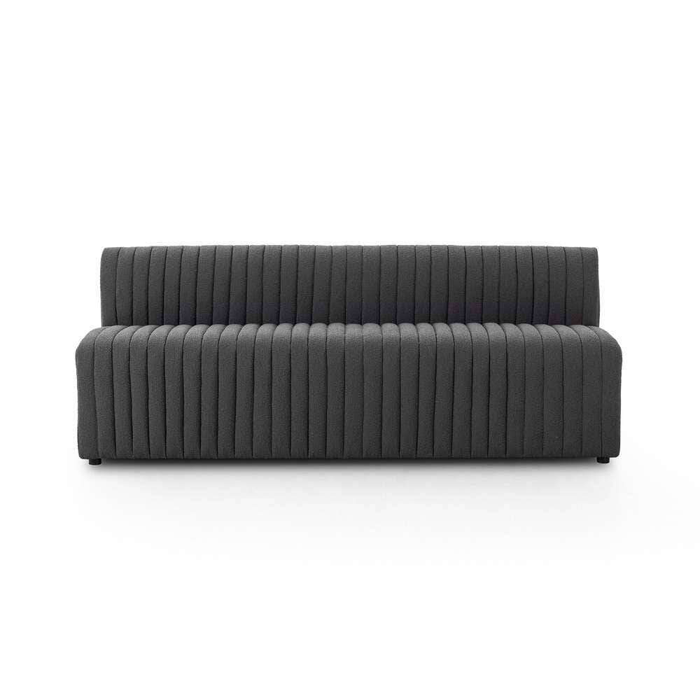 Four Hands - Build Your Own Augustine Dining Banquette - FIQA Boucle Charcoal - 229780-003 veiw 2
