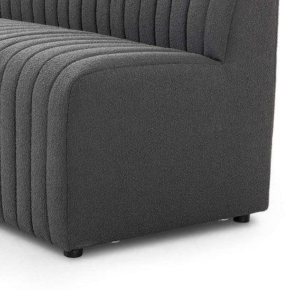 Four Hands - Build Your Own Augustine Dining Banquette - FIQA Boucle Charcoal - 229780-003 veiw 7