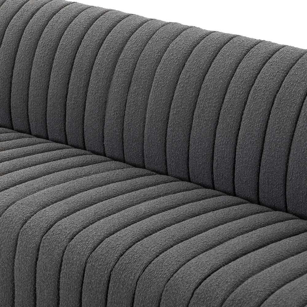 Four Hands - Build Your Own Augustine Dining Banquette - FIQA Boucle Charcoal - 229780-003 veiw 8