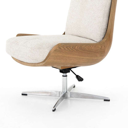Four Hands - Burbank Desk Chair - Elder Sand - 108999-002 veiw 3