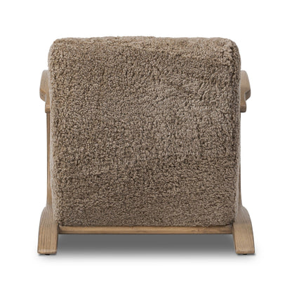 Four Hands - Burke Chair - Taupe Shearling - 248102-006 view 4