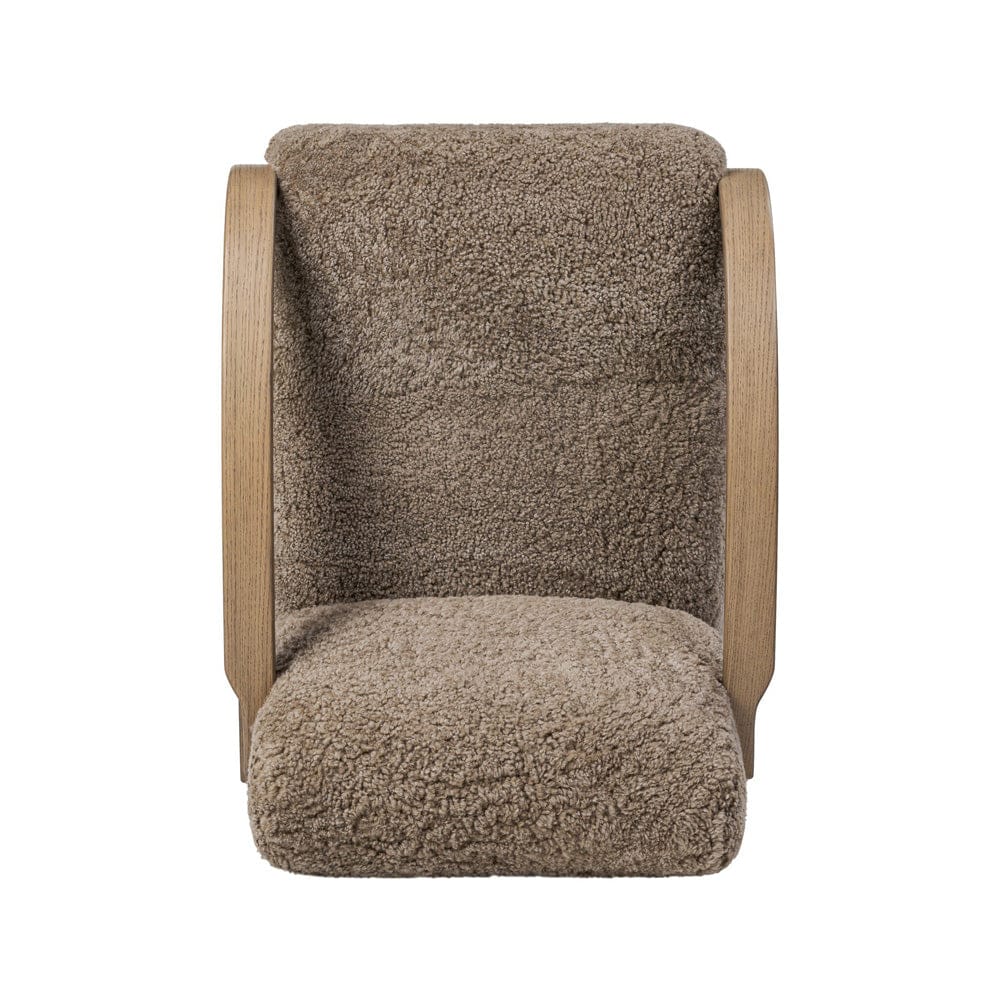 Four Hands - Burke Chair - Taupe Shearling - 248102-006 view 5