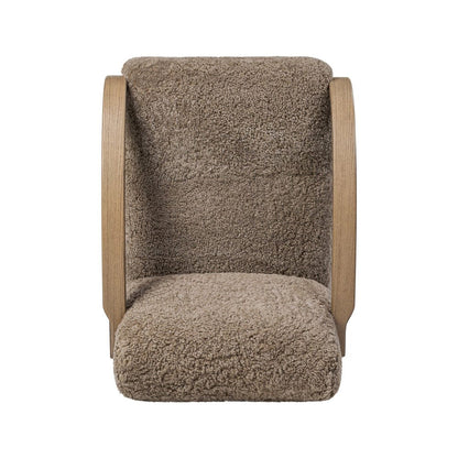 Four Hands - Burke Chair - Taupe Shearling - 248102-006 view 5