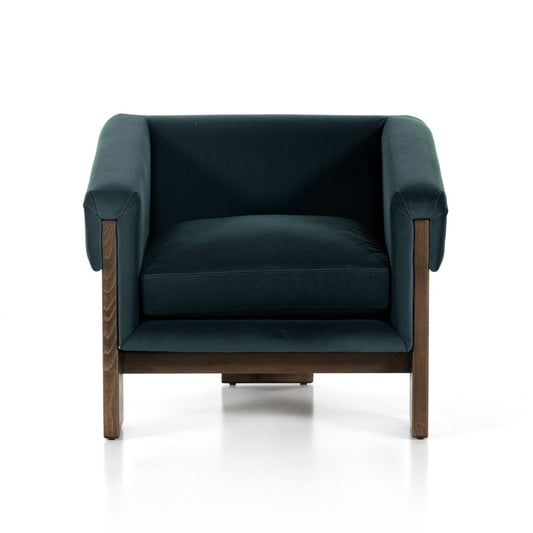 Four Hands - Cairo Chair - Modern Velvet Smoke - 229370-003