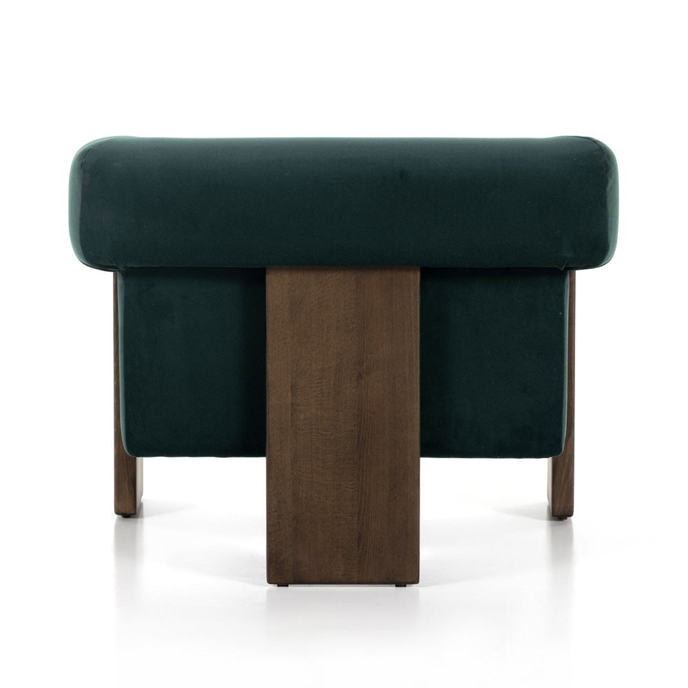 Four Hands - Cairo Chair - Modern Velvet Smoke - 229370-003