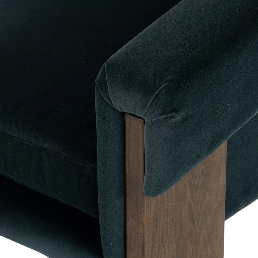 Four Hands - Cairo Chair - Modern Velvet Smoke - 229370-003